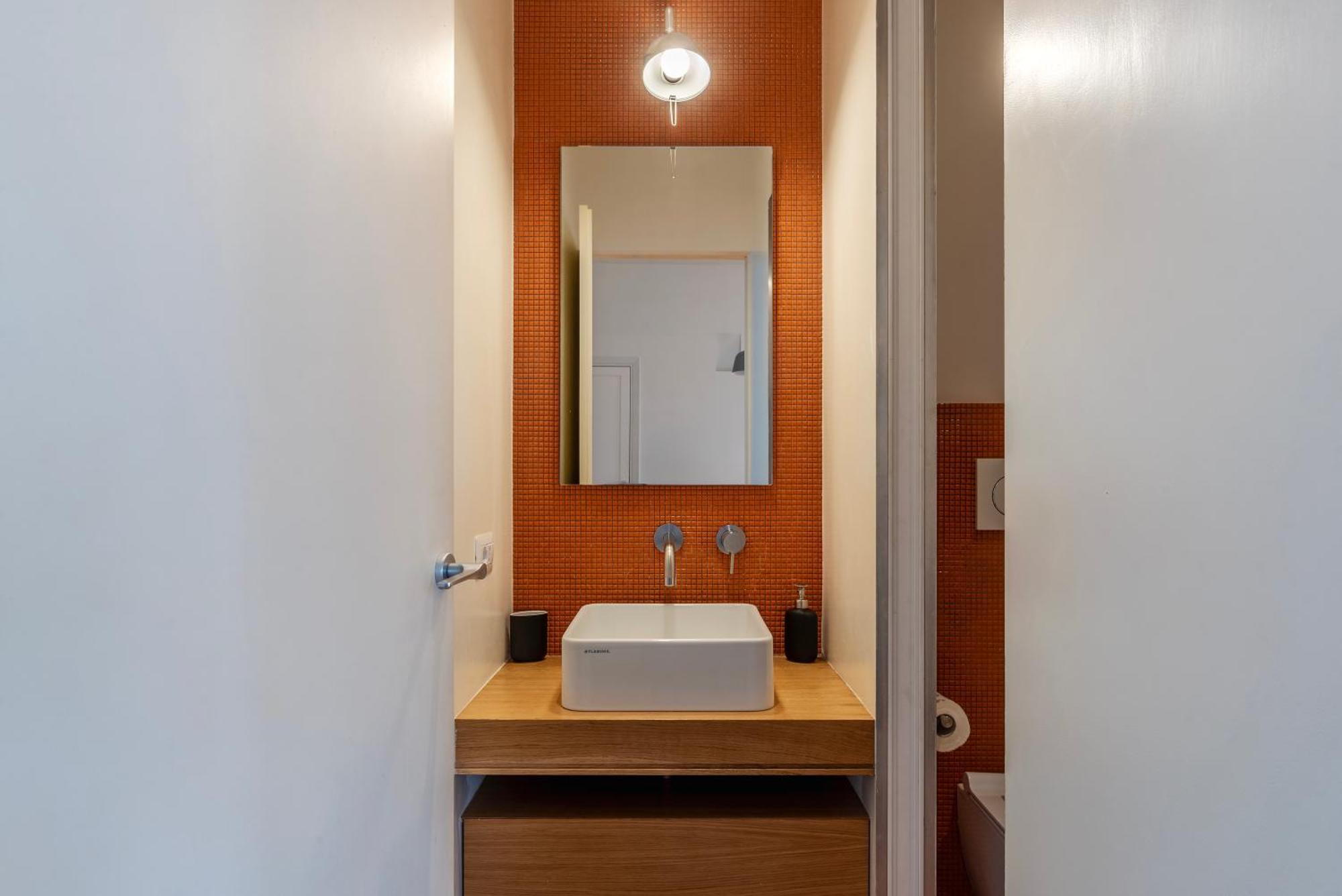 Apartment With Terrace In Via Del Pellegrino - Fromhometorome Luaran gambar
